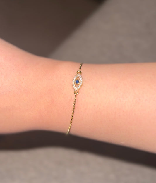 Gold Eye bracelet