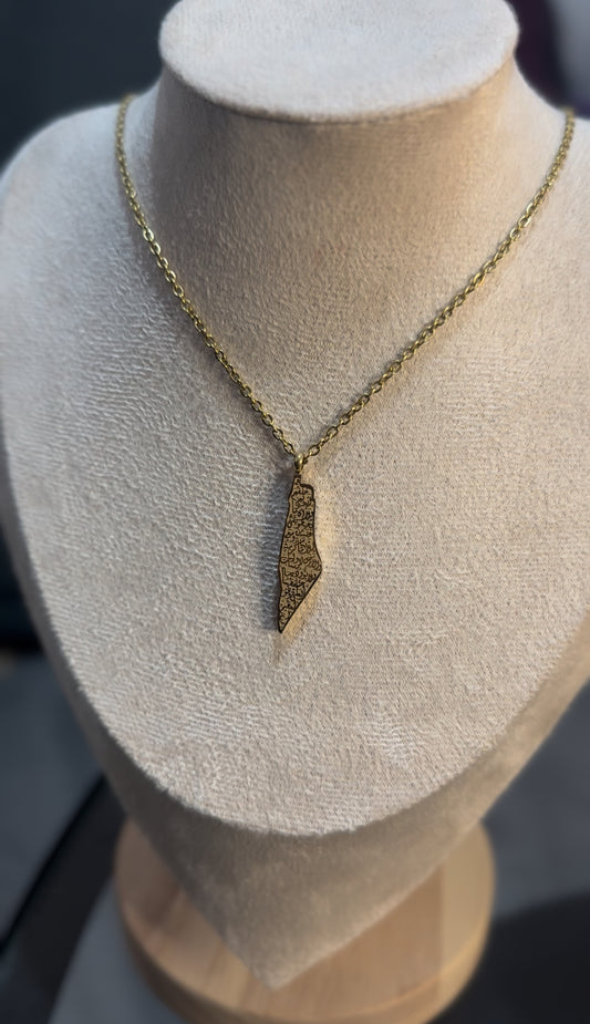 Palestine flag Necklace